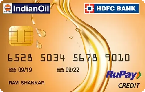 HDFC Bank IndianOil HDFC Bank credit card