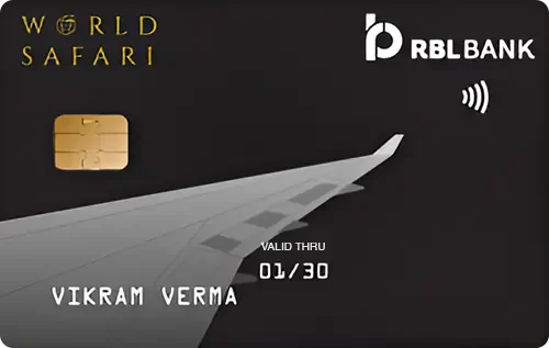 RBL Bank World Safari credit card