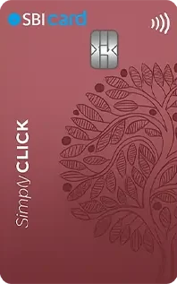 SBI Card SimplyCLICK SBI Card credit card