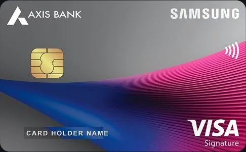 Axis Bank Samsung Axis Bank credit card